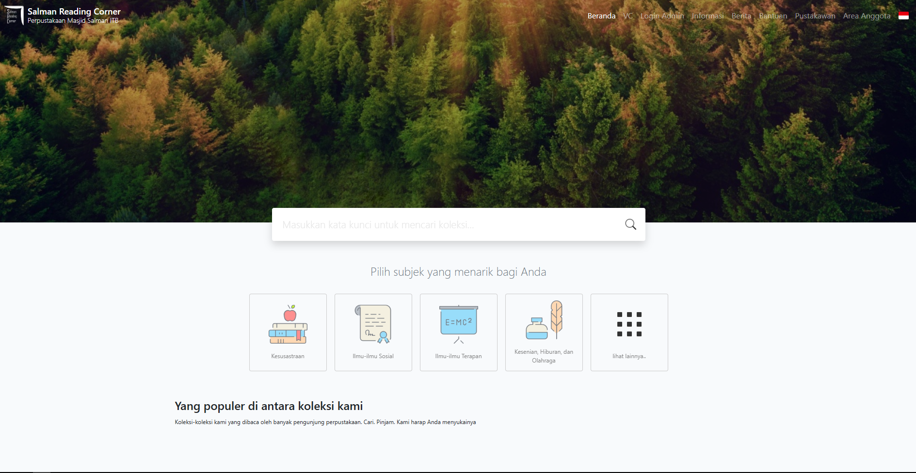 ReadingCorner Salman ITB